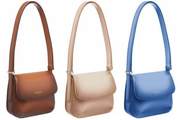 ジョルジオ アルマーニのレディースバッグ「ラ プリマ」グラデーションカラーの新作ショルダー