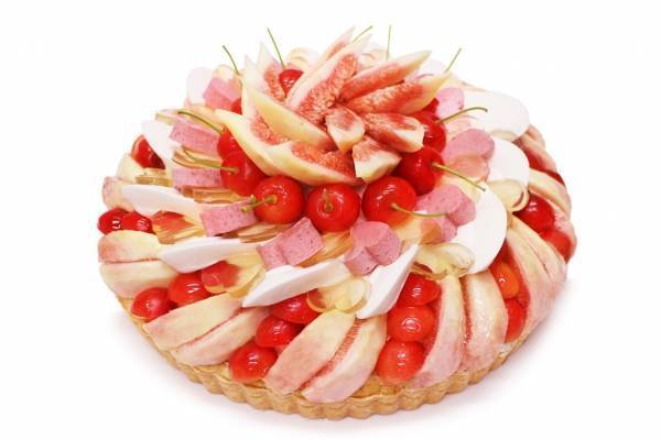 カフェコムサ“織姫＆彦星”をイメージした七夕限定ケーキ、ハート形・星形ゼリーなどを散りばめて