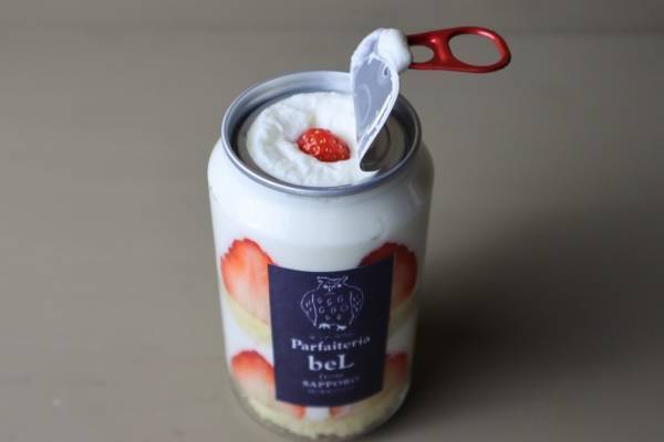 “まるで飲むショートケーキ”「ショートケーキ缶」リゾッテリア ガク 渋谷＆札幌の自販機で