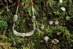 アガット「森の動物＆植物」モチーフの21年秋ジュエリー、フクロウのネックレスや木の実のリング