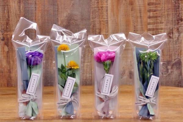 早朝・深夜でも“生花が買える”「花の自動販売機」小田急新宿駅 西口地下に、一輪挿しやドライフラワー