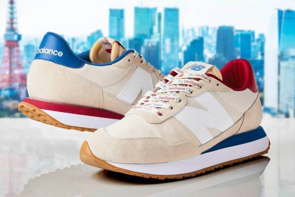 ニューバランスのスニーカー「237」日本＆アメリカをイメージした2つの日本限定カラー