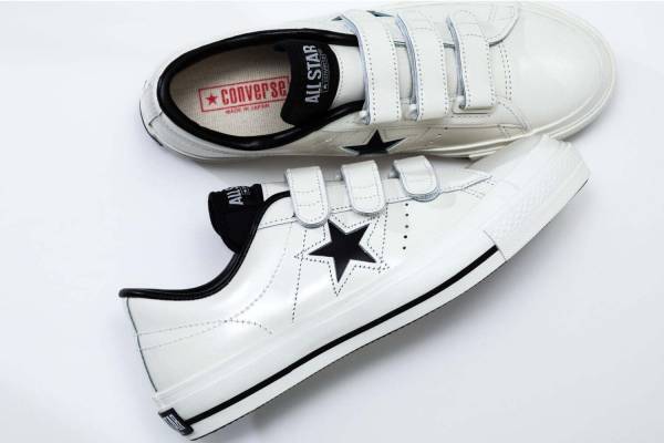 コンバースの90'sスニーカー「ワンスター V-3」が登場、1つ星モチーフ×3本ベルトデザイン