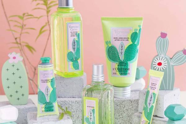 ロクシタン 21年夏限定ボディケア＆フレグランス「アクアカクタスヴァーベナ」爽やかなシトラスの香り