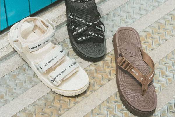 ビューティフルピープル×シャカのサンダル、コラボ初ビーチサンダルなどステュディオス限定で