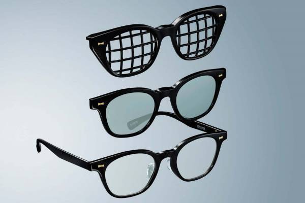 ジンズ アンド サン×ヴェルディ“着せ替えできる”コラボサングラス、「ヴィック」のケースも