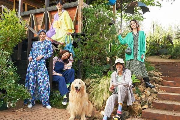 ケイタ マルヤマ×ニコアンドの第1弾コラボコレクション、アーカイブのテキスタイルをリデザイン