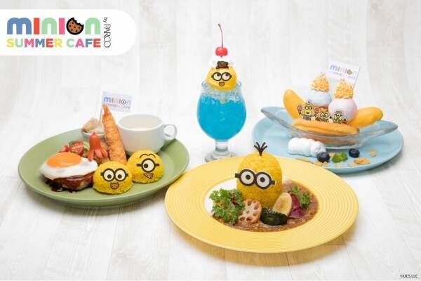 ミニオン サマーカフェ 心斎橋 池袋 名古屋パルコに ミニオン イメージ本格フード スイーツ 21年7月12日 ウーマンエキサイト 1 4