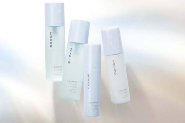 SUQQU“うるみ艶”を叶える新スキンケア「アクフォンス」全3ステップの化粧水＆美容液など