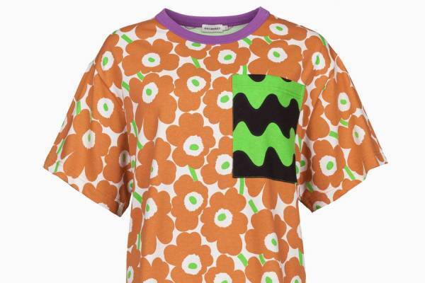 マリメッコ、鮮やかな「ウニッコ」＆カモメ柄を大胆にミックスしたシャツやワンピース