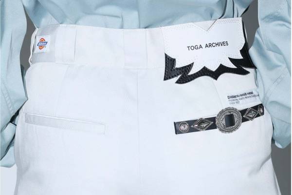 TOGA × ディッキーズ - レザーやメタルパーツ付きワイド＆フレアパンツ、プリーツスカートも