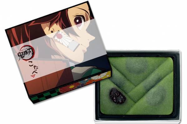 「鬼滅の刃」限定デザインの「こたべ」が京都の土産店に、ひとくちサイズの生八つ橋“おたべ”