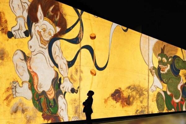 デジタルアート展「巨大映像で迫る五大絵師」東京で、葛飾北斎や伊藤若冲などの傑作をデジタルで再現