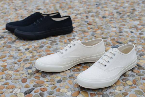 ムーンスターのキャンバススニーカー「デッキスポーツ」復刻、よりミニマムなデザインに