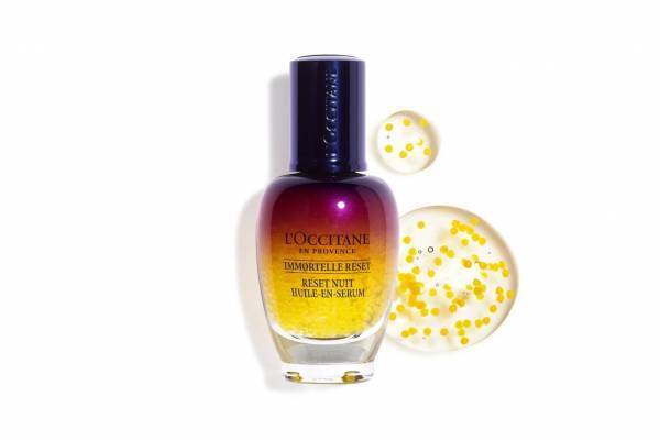 ロクシタンNo.1夜用美容液「イモーテル オーバーナイトリセットセラム」が進化、翌朝にハリ・ツヤUP