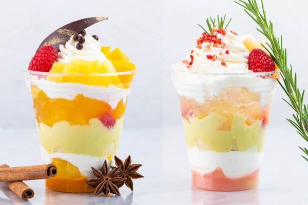 東京會舘 東京ギフトパレット店「ごほうびパフェ」にハーブ＆スパイスを効かせた夏の新作