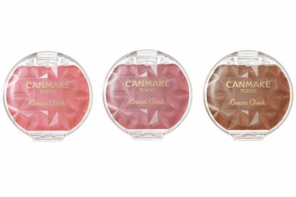 キャンメイク21年秋コスメ、“むにゅっ触感の”パール入り生チーク＆アースカラーの限定ネイル