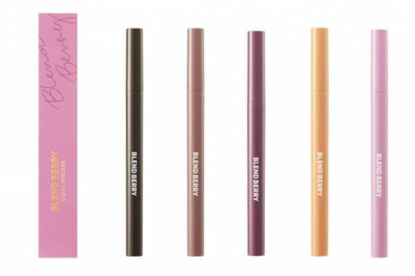 “ベリー生まれ”のコスメ「ブレンドベリー」アッシュニュアンスのくすみカラーアイライナー