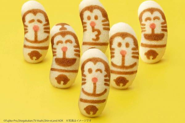 『ドラえもん 東京ばな奈「見ぃつけたっ」』タケコプタードラえもんのもっちりふわふわスポンジケーキ