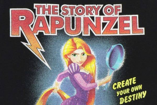 ヒステリックグラマープロデュースの「ディズニープリンセスT」ロックテイストのラプンツェルなど