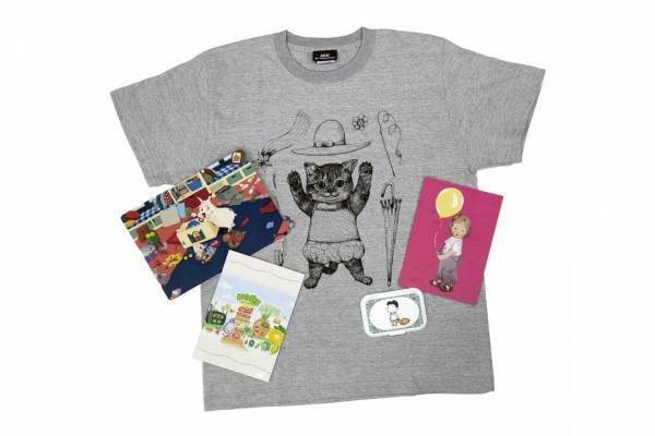 絵本雑誌『MOE』手掛ける“絵本グッズ”ジェイアール京都伊勢丹に、ヒグチユウコら人気作家Tシャツなど