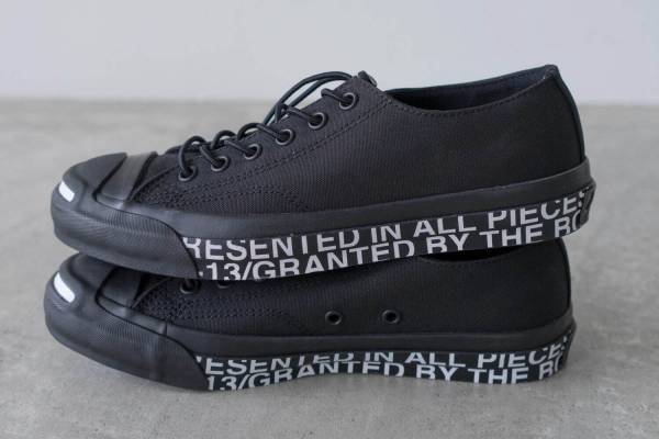 ズッカ×コンバース「ジャックパーセル」コーデュラ製アッパー＆エラスティックシューレースの限定モデル