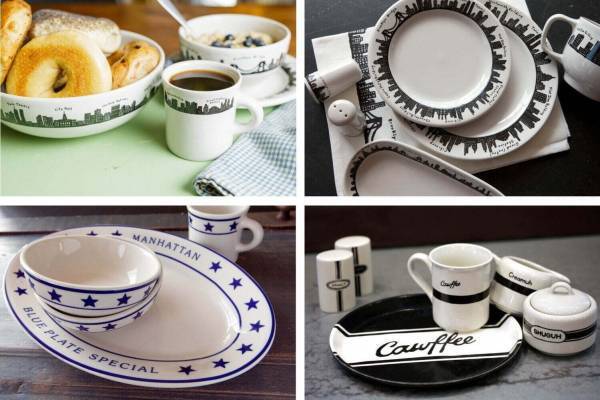 NY発テーブルウェア「フィッシュエディ」犬＆猫イラストのマグカップなど、ニコアンドで発売