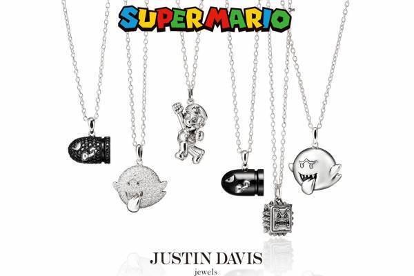 ジャスティン デイビス「スーパーマリオ」の新作ジュエリー、敵キャラ“テレサ”＆“キラー”も