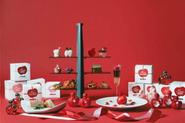 ニナ リッチ×京都「ザ・サウザンド キョウト」アフタヌーンティー、“恋する香り”のスイーツ