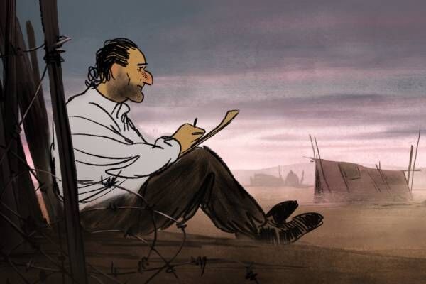 アニメ映画『ジュゼップ 戦場の画家』“描くことで戦い続けた”難民画家の心震える実話