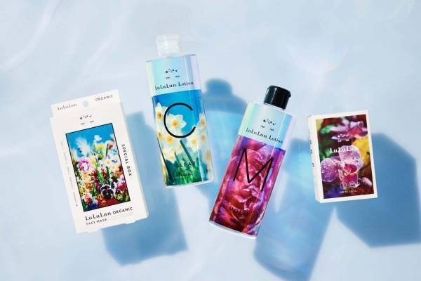 ルルルン×蜷川実花「M / mika ninagawa」の花模様スキンケア、芍薬香る化粧水など