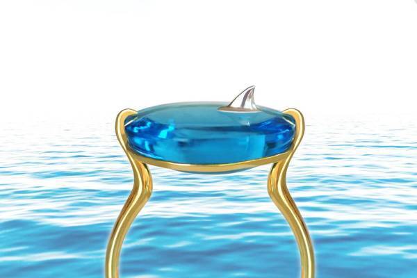 “サメの背びれ”がのぞく海イメージのリング＆天然石が揺れる風船イヤリング、ミカジュエリーの新作