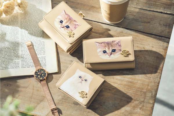 ポール & ジョー、ペルシャ猫“ジプシー”＆ミックス猫“ヌネット”モチーフのミニ財布＆腕時計