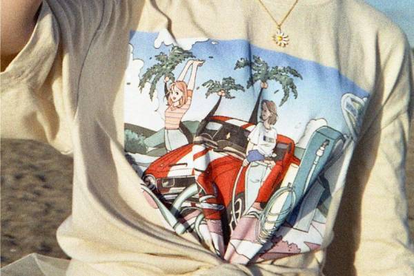 ウィンダンシー×ヨシフクホノカのTシャツやパーカー"エモい女の子”イラストを配して