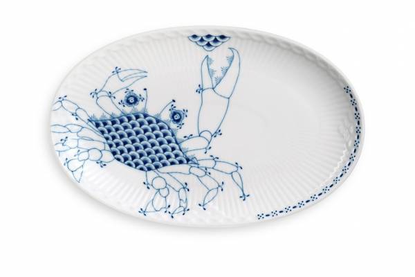 ロイヤル コペンハーゲン“水辺のいきもの”モチーフのテーブルウェア、魚や白鳥を描いて