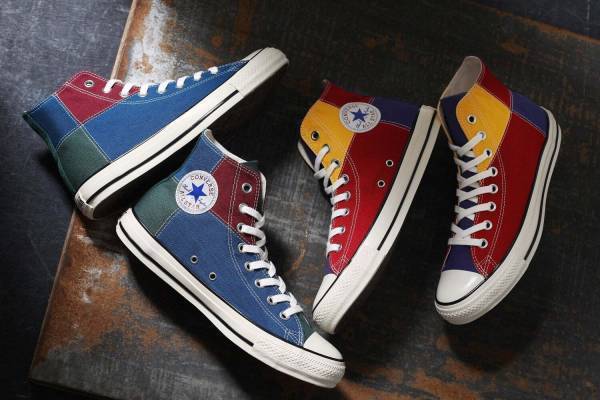 コンバースのスニーカー「オールスター」鮮やかな“カラーブロック”仕様にアレンジ