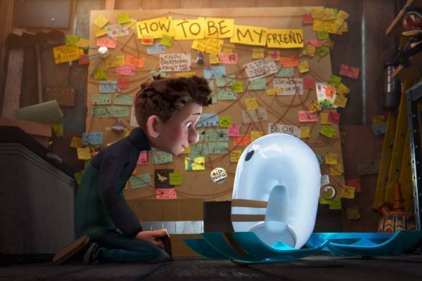 アニメ映画『ロン 僕のポンコツ・ボット』ひとりぼっちの少年＆不良品ロボットの“本当の友情”探し