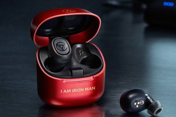 オーディオテクニカ、アイアンマン仕様のワイヤレスイヤホン - “ジャービス”による音声ガイド搭載