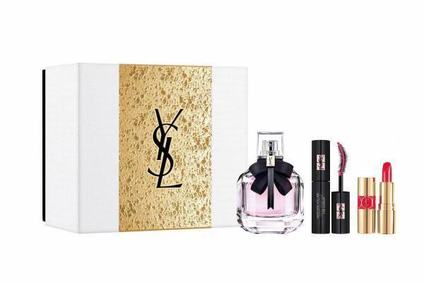 イヴ・サンローラン21年クリスマスコフレ・コスメ第3弾、アイコン香水＆コスメの豪華ミニコフレ