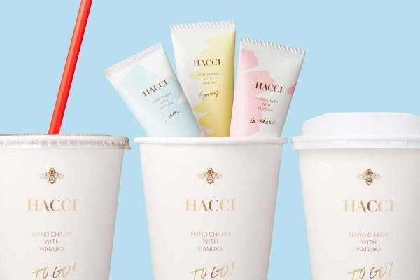 HACCIの“マヌカハニー配合”限定ハンドジェルセット、ハニー＆グリーンフローラルなど3つの香り