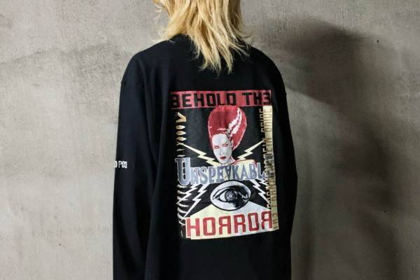 パメオポーズ、映画『フランケンシュタインの花嫁』のグラフィック入りモッズコート＆ロンT