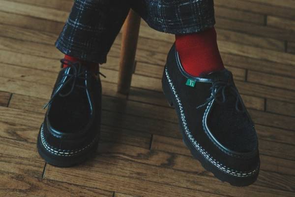 Y's×パラブーツ「ミラボゥ」異素材コンビ×ホワイトステッチの特別コラボモデル、メンズ＆ウィメンズで