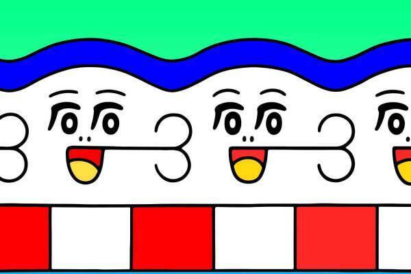 AC部「イルカのイルカくん」初の大規模展を新宿伊勢丹で、日めくりカレンダーなど限定グッズも