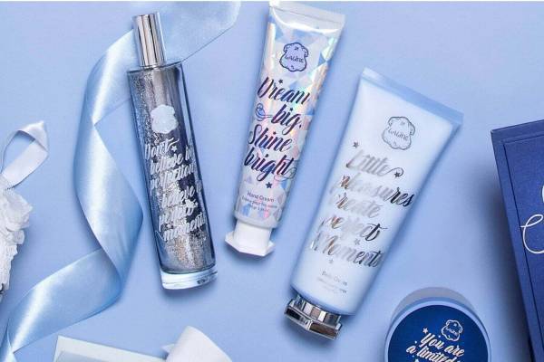 ラリン“幻の”「ベストウィッシュ」復刻、シルバーグリッター入りボディスクラブや泡のボディソープ