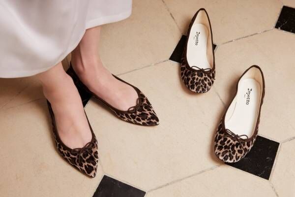 レペット21年秋冬新作 レオパード柄 フラットシューズ エッジィなポインテッドトゥなど 21年9月3日 ウーマンエキサイト