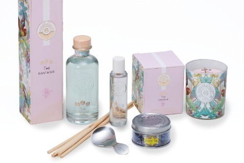 ロジェ・ガレ“紅茶の香り”「テ ファンタジー」×クスミティー、香水＆キャンドル入り紅茶セット発売