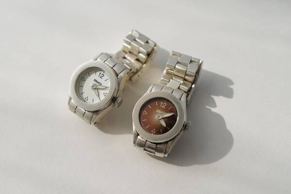 リング感覚で着ける 指時計 ブランド モコ 秋冬新作 マロンカラーや宝石のような一点物ウォッチ 21年9月5日 ウーマンエキサイト 1 2