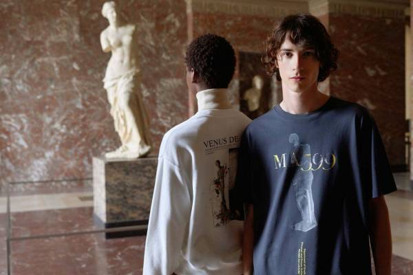 ユニクロ「UT」ルーヴル美術館コラボTシャツ、「モナ・リザ」黄金比グラフィックなど名作アートプリント