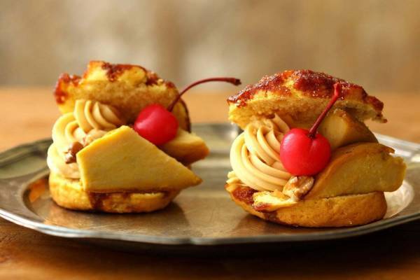 ベイカーズ ゴナ ベイクの甘蜜芋“スイートポテトプディング”スコーンサンド、名古屋で限定発売