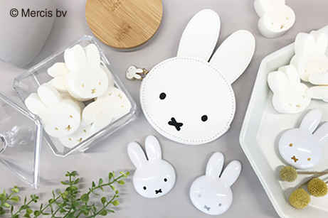 ミッフィーのコスメ&雑貨 - ミッフィー型リップバームやアイシャドウ、チャーム付きポーチも